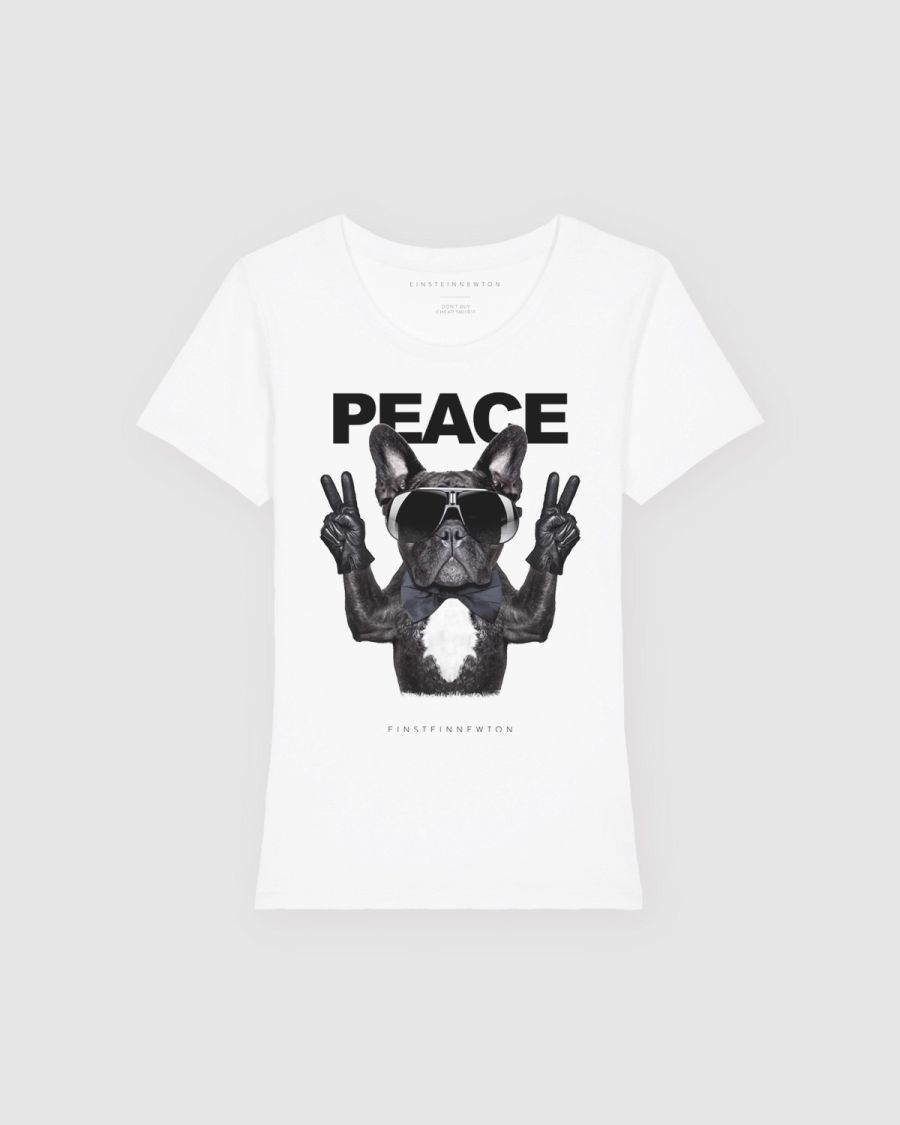 Frenchie Peace T-Shirt Rodeo