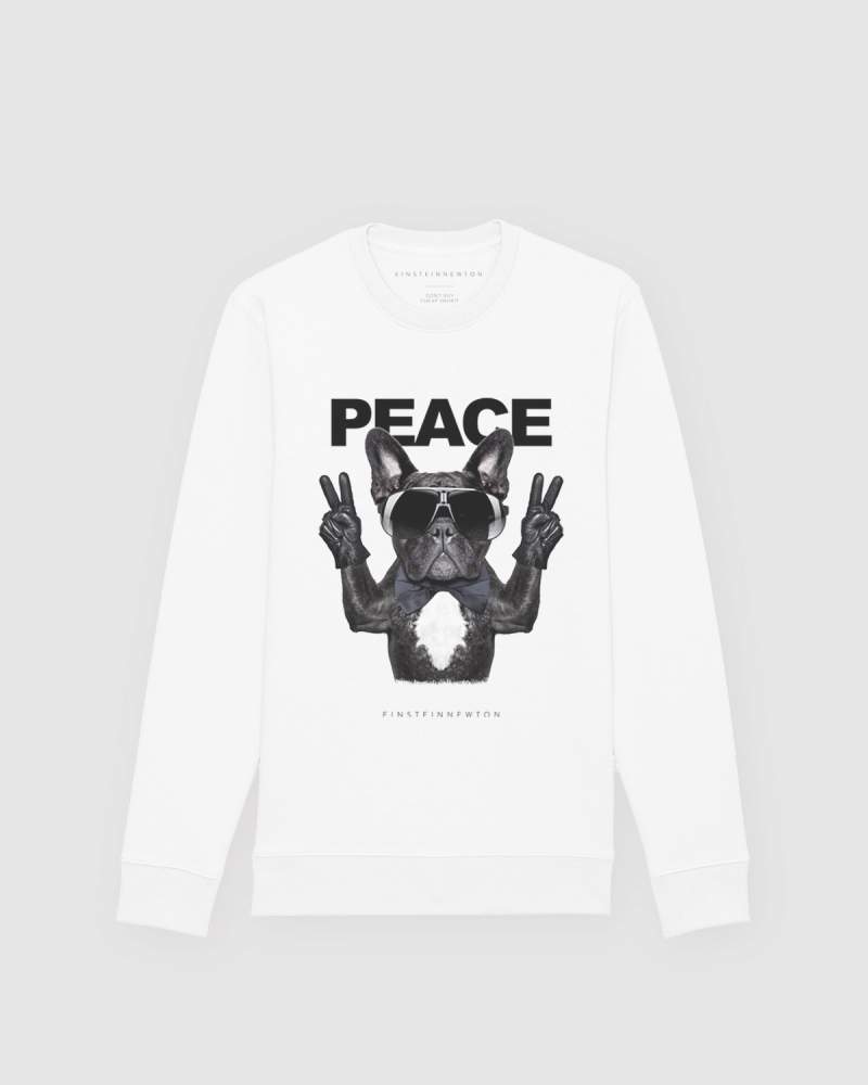 Frenchie Peace Sweatshirt Klara Geist