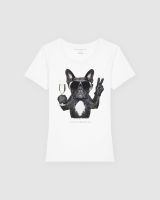 Champagne Dog T-Shirt Rodeo