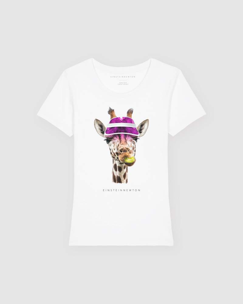 Tennis Giraffe T-Shirt Rodeo