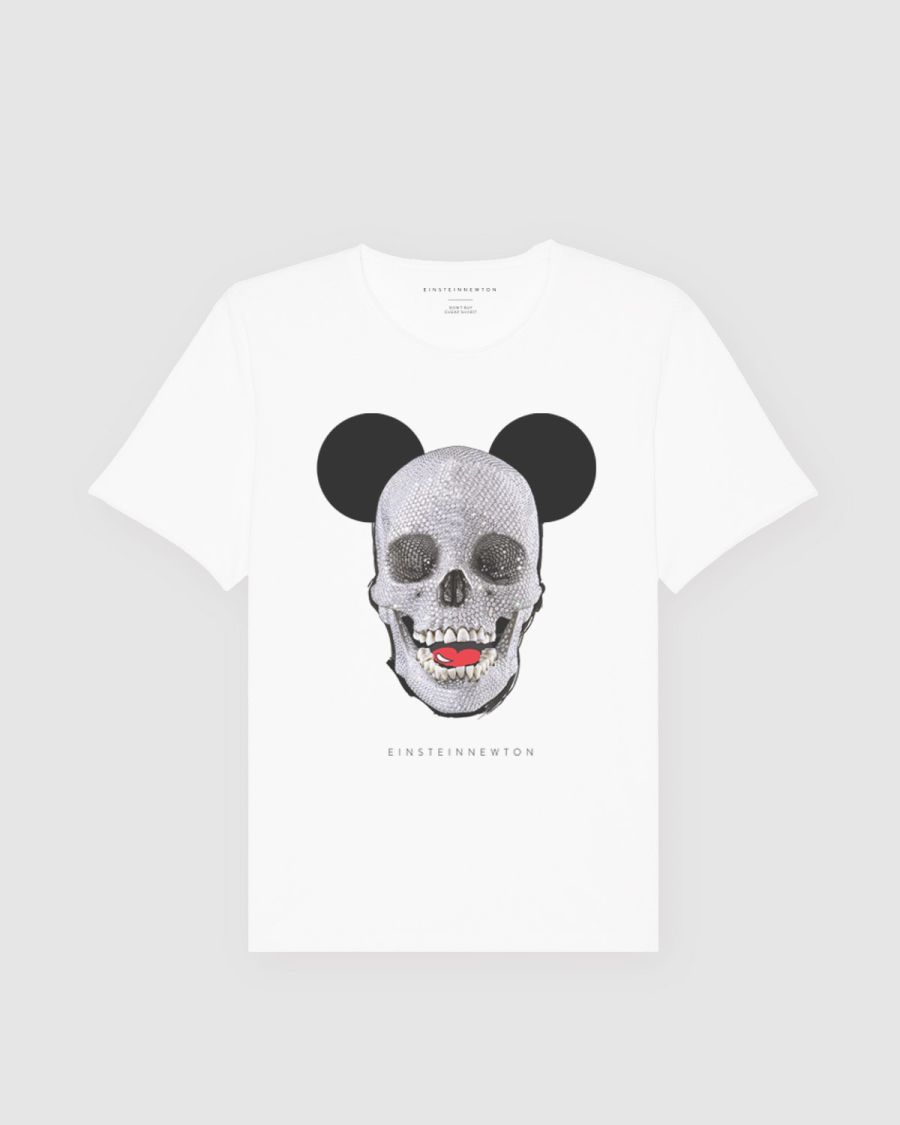 Skull Mouse T-Shirt Bass
